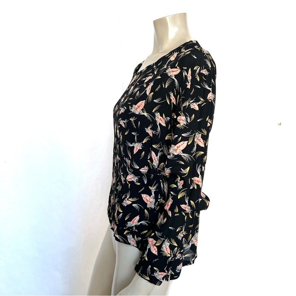 VINTAGE OTIS & MACLAIN Japanese Print Blouse - Picture 2 of 12